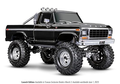 Traxxas TRX-4 1979 Ford F-150 Ranger XLT 1/10 4WD Crawler Black