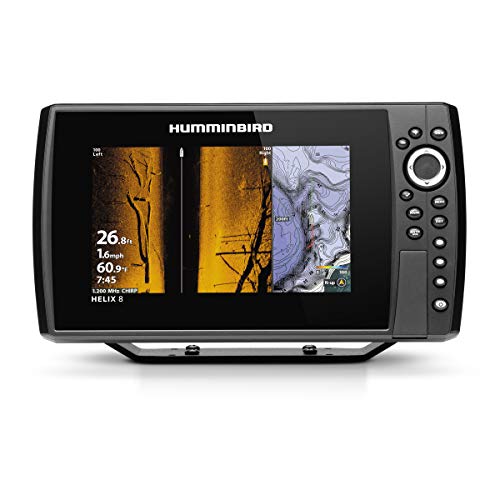 Humminbird Helix 8 Chirp MEGA SI+ GPS G4N Fish Finder Control Head Only Black