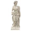Design Toscano Summer Woman of the Four Seasons Garden Statue 60 Inches Ancient Ivory