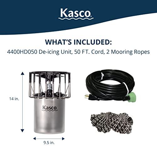 Kasco 1 HP Lake & Pond Deicer 240V Black