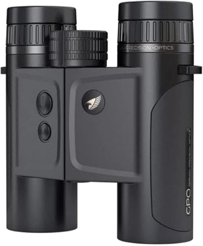 GPO German Precision Optics RANGEGUIDE 10x32 Rangefinding Binocular Black
