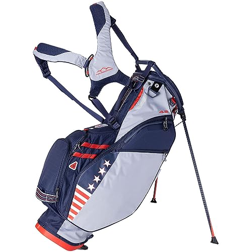 Sun Mountain 2024 4.5Ls 14-Way Golf Stand Bag Navy/Grey PATRIOT