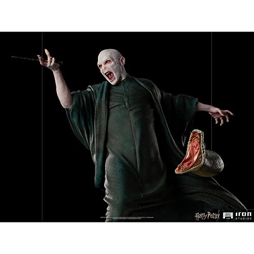 Iron Studios Voldemort and Nagini 1:4 Scale Collectible Figure 19" Black