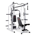 MARCY Pro Smith Cage Home Gym System White