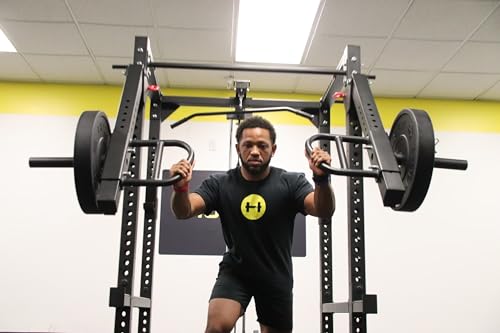 HULKFIT Elite Series Power Cage and Squat Rack Black