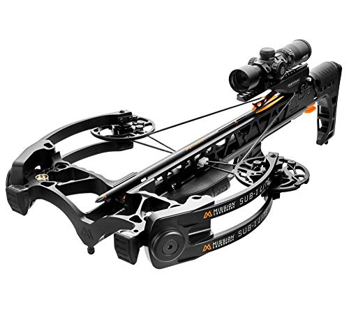 Mission Archery Sub-1 Lite 335FPS Crossbow Black Pro Package #XK036