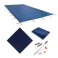 Blue Wave Rectangular In Ground Pool Safety Cover 20x40 Ft Blue