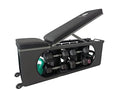 Skelcore Adjustable Storage Weight Bench Black