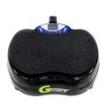 GForce Portable Dual Motor 1500 Watt Whole Body Vibration Plate Exercise Machine Black