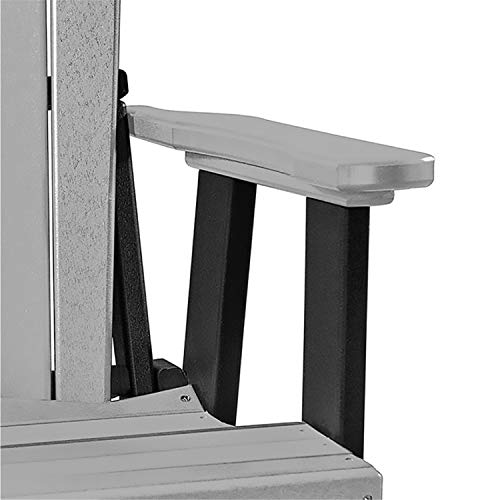 American Furniture Classics Double Center Table Glider Light Gray