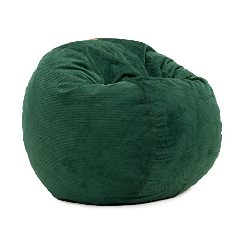 CordaRoy's Chenille Convertible Bean Bag Chair & Bed Queen Size Rainforest