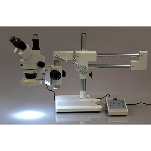 AmScope Digital Trinocular Stereo Zoom Microscope with 5MP Camera