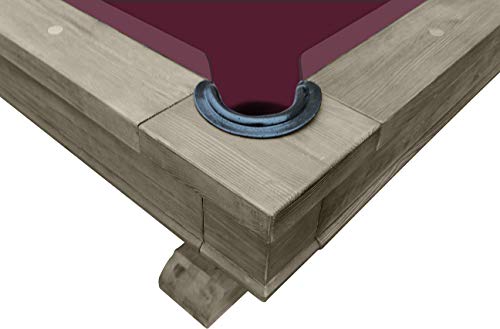 Playcraft Brazos River 8' Slate Pool Table Weathered Gray