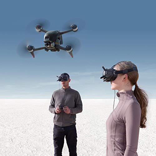 DJI FPV Drone Combo with Remote Controller and Goggles Black (Renewed)