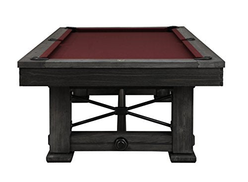 Playcraft Rio Grande 8’ Slate Pool Table Weathered Raven