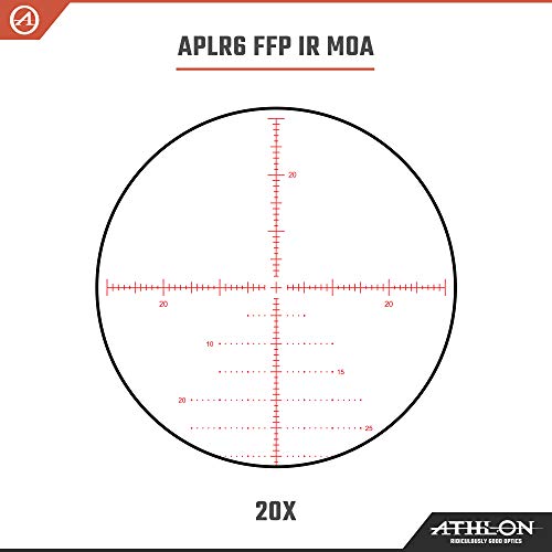 Athlon Optics Helos BTR GEN2 4-20x50 Rifle Scope Black