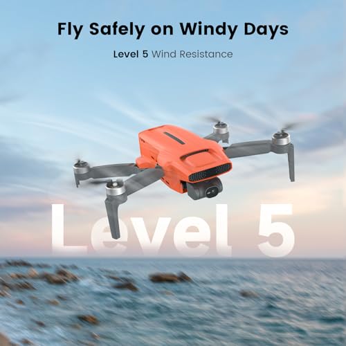FIMI X8 MINI V2 4K Drone 3-Axis Gimbal Under 249g Orange