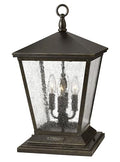 Hinkley Trellis Collection Four Light Outdoor Post Top/Pier Mount Regency Bronze