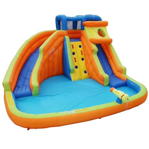 BANZAI Drop Zone Inflatable Water Park Multi