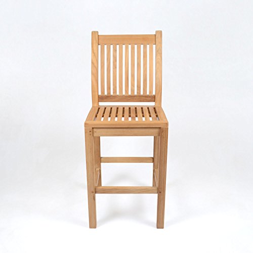 Tortuga Outdoor Jakarta 3 Piece Patio Bar Set Teak