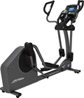 Life Fitness E3 Cross Trainer Elliptical Exercise Machine with Go Console Titanium