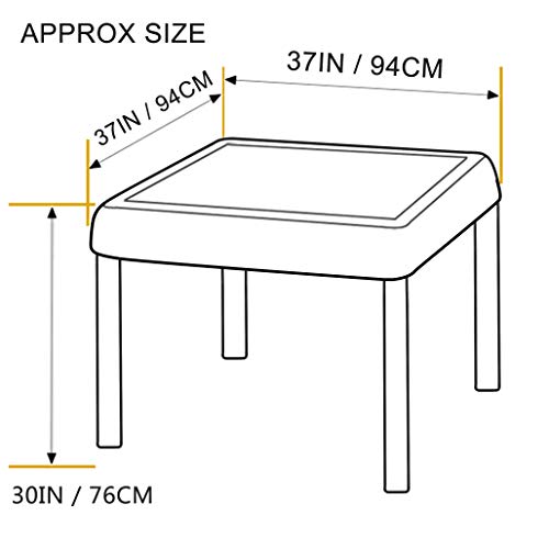 usamjtable American Mahjong Automatic Table/Dining Table with 4 Drawers & Tabletop Cover