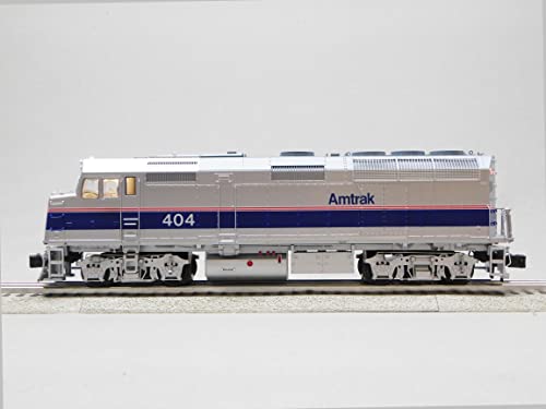 Model Power Amtrak F40PH Diesel Locomotive Engine #404 O Gauge Multicolor