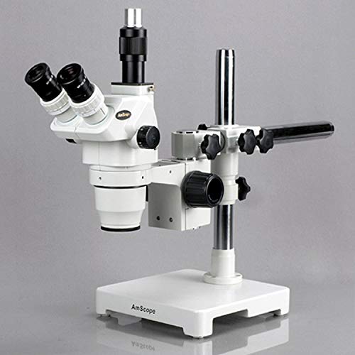 AmScope Professional Trinocular Stereo Zoom Microscope 2X-45X Clear