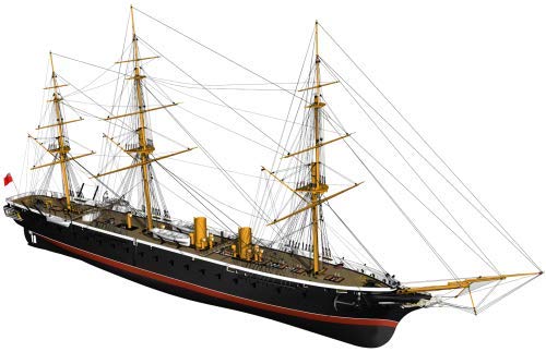 Billing Boats 1:100 Scale HMS Warrior Model Wooden Hull Navy