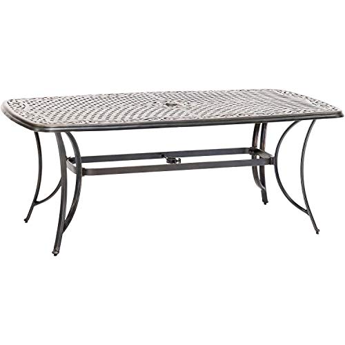 Hanover Fontana 7-Piece Patio Dining Set Tan
