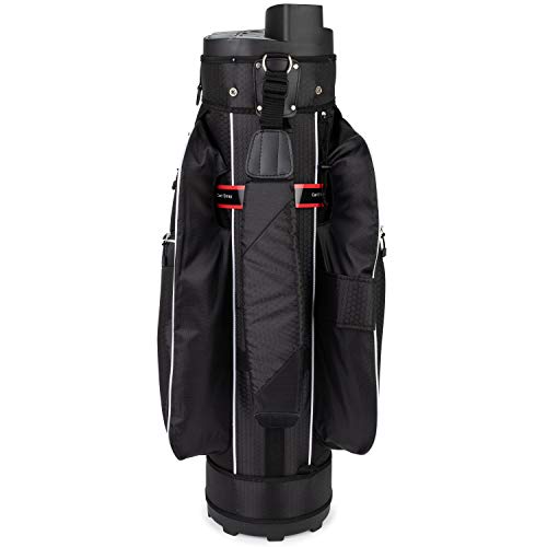 Founders Club Men's Golf Club Set 14-Way Organizer Bag Right Hand Regular Flex Black