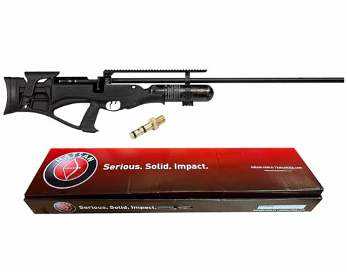 Wearable4U Hatsan Piledriver Bullpup .62 Cal PCP Air Rifle Bundle with Lens Cleaning Cloth and Slugs