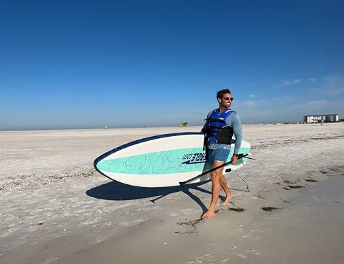 Sea Eagle Longboard LB11 Inflatable Paddleboard Blue/Yellow/Turquoise
