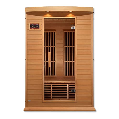 DYNAMIC SAUNAS Maxxus Toulouse MX-K206-01 FAR Infrared Sauna Natural Finish