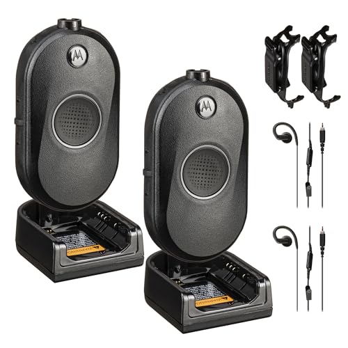 Motorola Solutions CLP1080e 8-Channel UHF Business Radio 2-Pack Black
