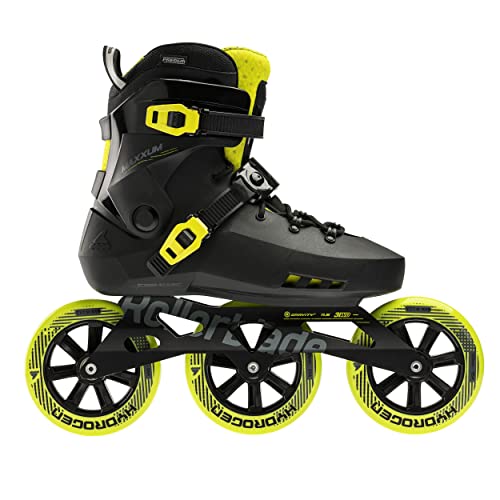 Rollerblade Maxxum 125 Skates Black/Lime 9/9.5