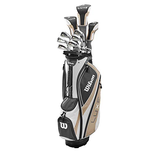 WILSON Luxe Golf Complete Golf Set Women's Right Hand Tan/White