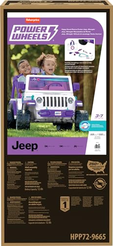 Power Wheels Preschool Ride-On Vet Rescue Jeep Wrangler Toy