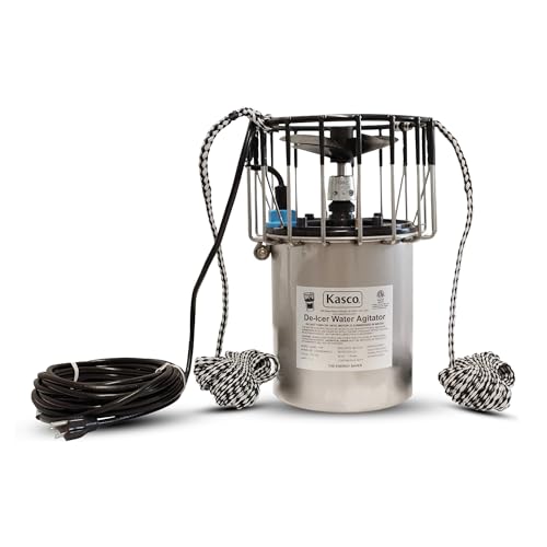 Kasco 1/2 HP Lake & Pond Deicer 120V Silver