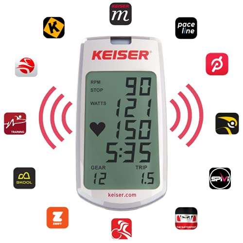 Keiser M3i Indoor Cycle Bundle Raven Black