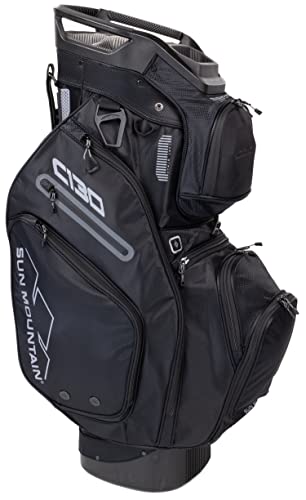 Sun Mountain Golf 2019 C-130 Cart Bag BLACK