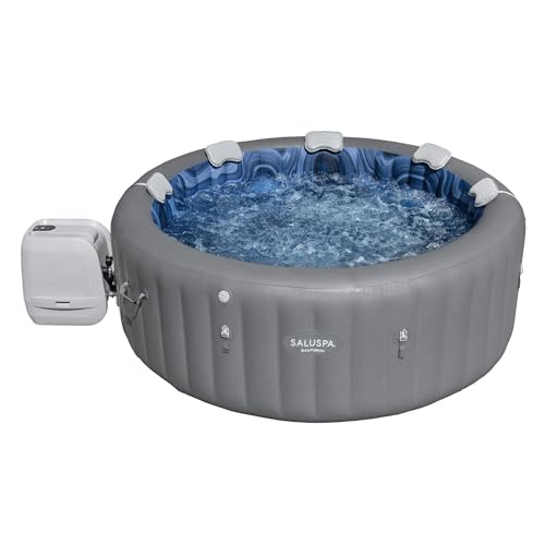 Bestway SaluSpa Santorini HydroJet Pro Inflatable Hot Tub Grey