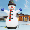 OZIS Giant 40Ft Premium Inflatable Snowman with Blower White