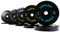 BalanceFrom Olympic Bumper Plate Weight Plate Black