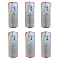 Unicel 100 Square Feet Sharp Pleats Swimming Pool Cartridge Filter 6 Pack