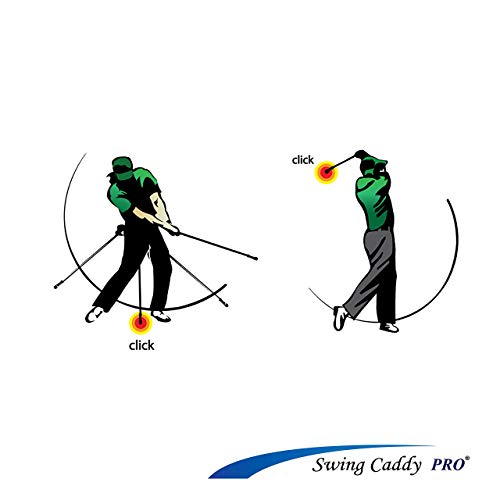 Swing Impact Swing Caddy PRO Golf Swing Trainer Gray