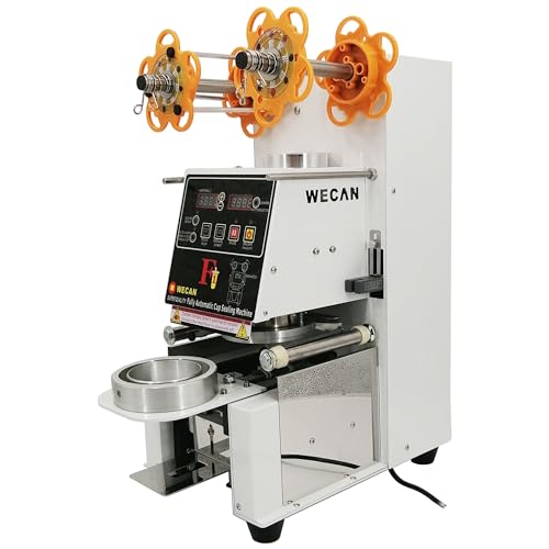 YJWHHYKK 98MM Paper Cup Sealing Machine Black