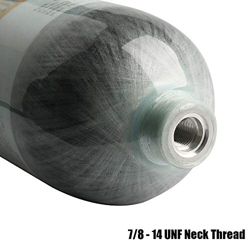 IORMAN Carbon Fiber Composite Cylinder 4500psi PCP Paintball Air Charging System 6.8L DOT Certified