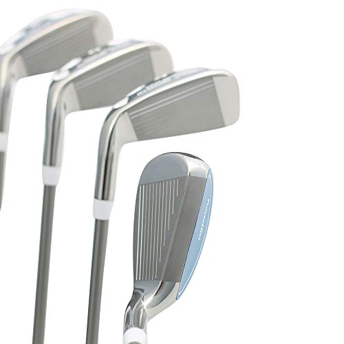 PowerBilt Petite Lady's Golf EX-550 Hybrid Iron Set #4-7 - Lady Flex Right Handed