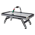 VEVOR Air Hockey Table 89" with Electronic Score System, LED Sports Game, 2 Pushers, 2 Pucks - Black and White